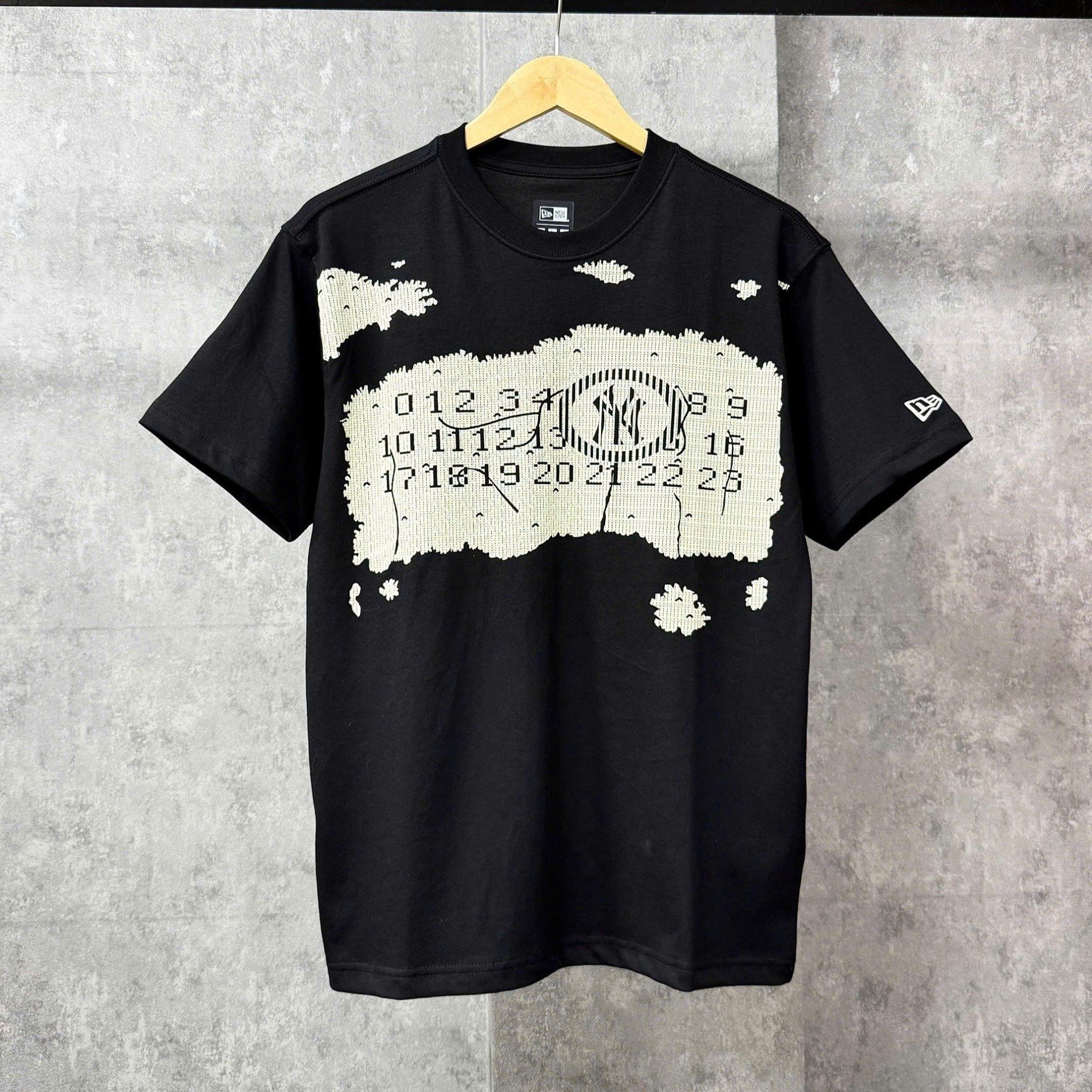  Áo Thun New Era - [Unisex] NY IT Number Black 