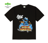  Áo thun - Acmé de la vie - ADLV SESAME STREET X 아크메드라비 GRAFFITI COOKIE MONSTER T-SHIRT 