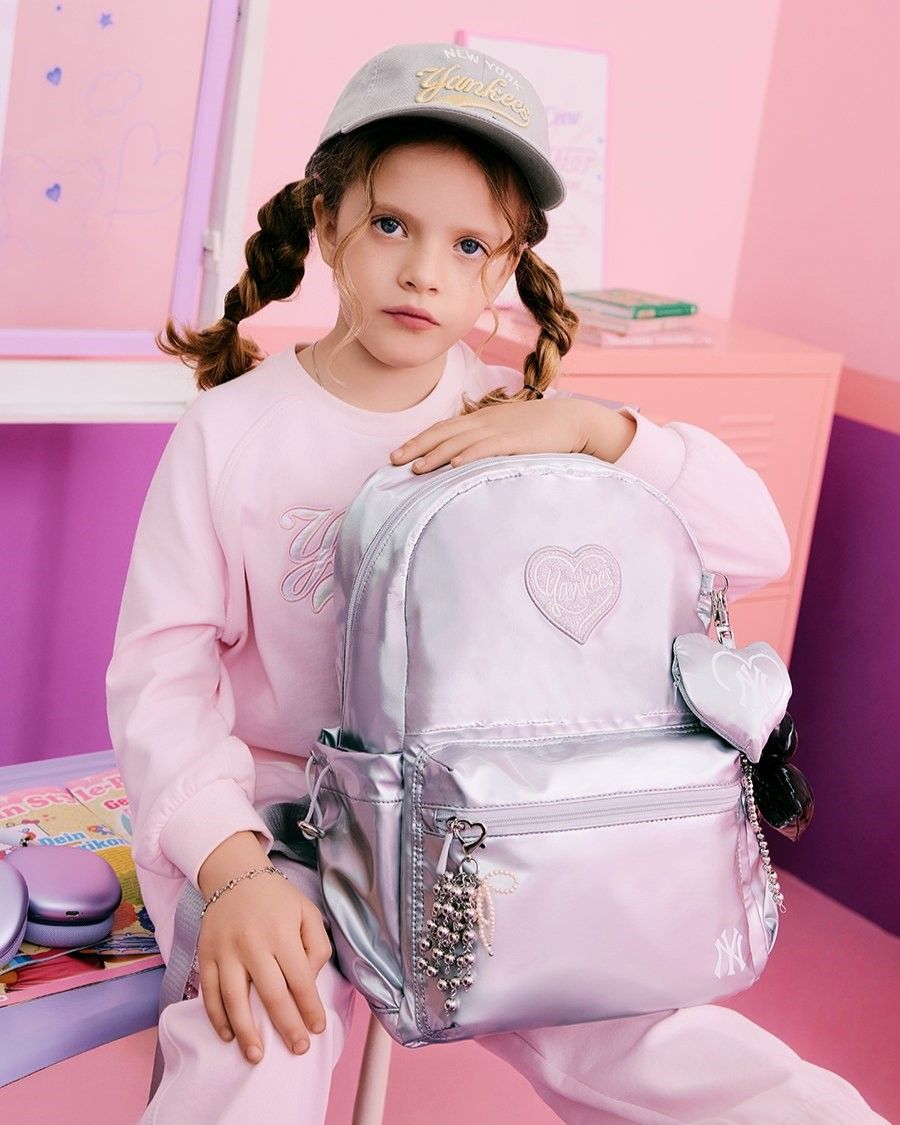  Balo MLB Korea - [Kid] Athleisure String Lightweight NY Yankees - 7ABKB055N-50GRL 