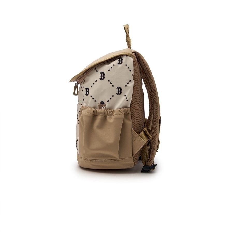  Balo MLB Korea - [Kids] DIA MONOGRAM MONOBEAR PICNIC BACKPACK BOSTON RED SOX - 7ABKC015N-43BGD 