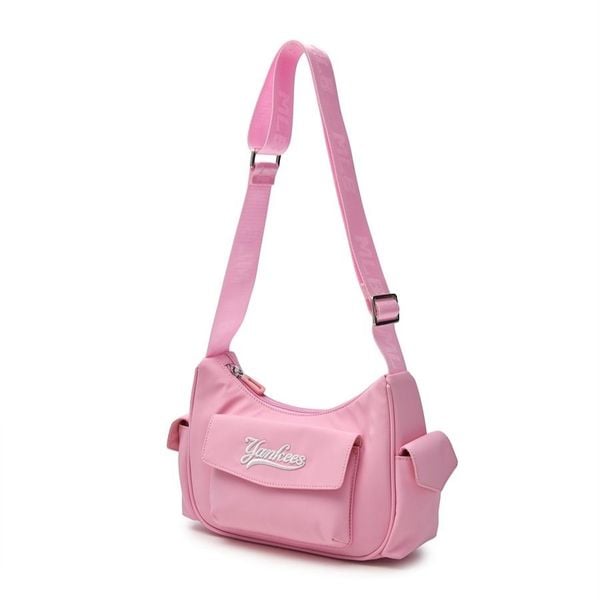  Túi MLB Korea - VARSITY NYLON HOBOBAG NEW YORK YANKEES - 7ACRV015N-50PKM 