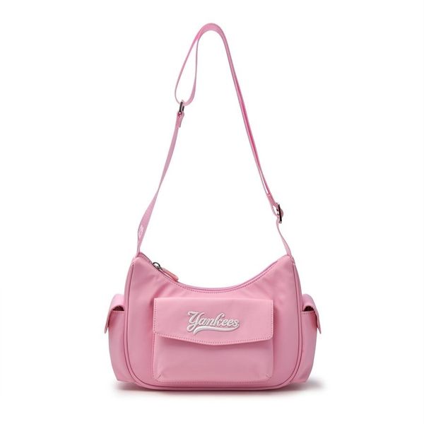  Túi MLB Korea - VARSITY NYLON HOBOBAG NEW YORK YANKEES - 7ACRV015N-50PKM 