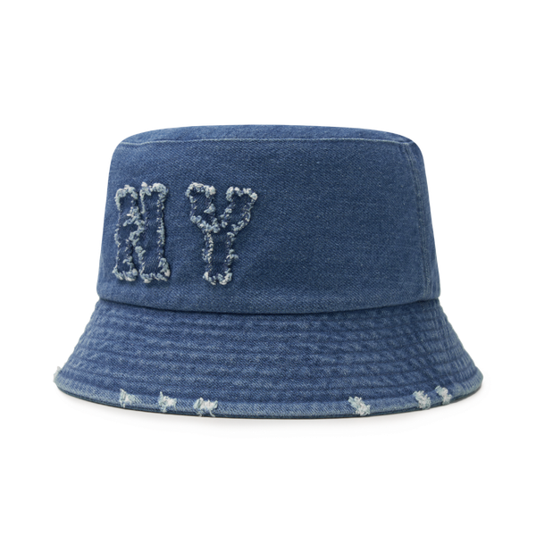  Nón Bucket MLB - Basic Coopers Denim Bucket Hat New York Yankees - 3AHTDS24N-50BLL 