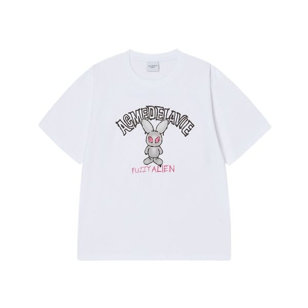 Áo thun ADLV - Acmé de la vie Blur Alien Short Sleeve T-shirt White