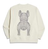  Áo Sweater Life Work - Radok Big Logo Short Sleeve SweatShirt - Ivory 