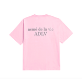  Áo thun - Acmé de la vie - ADLV BASIC SHORT SLEEVE T-SHIRT 2 PINK 