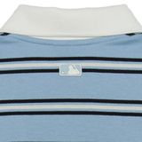  Áo Polo MLB [Nữ] Varsity Stripe Crop Collar T-Shirt NY Yankees - 3FPQV0253-07SBL 