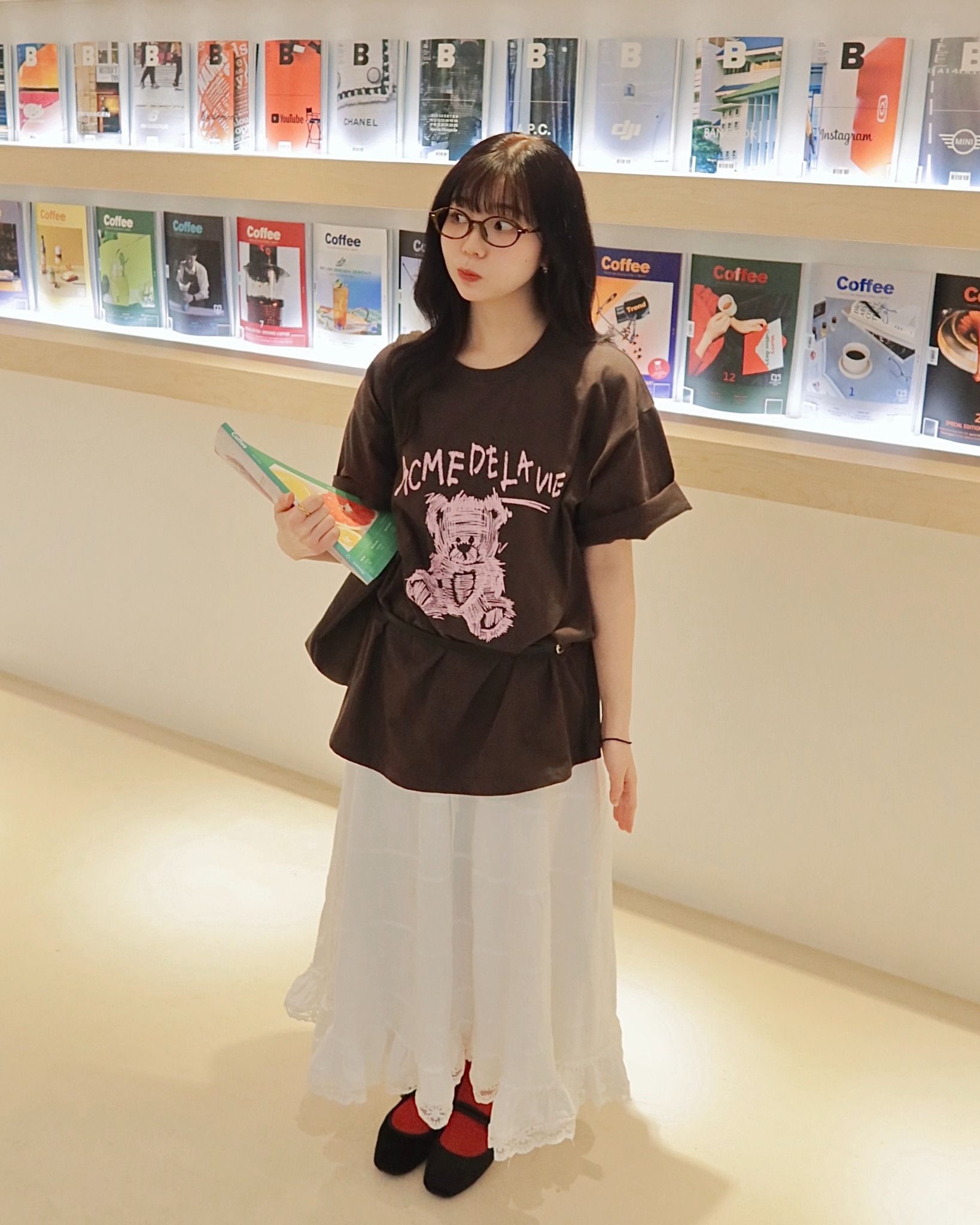  Áo thun ADLV - Acmedelavie Drawing Bear 