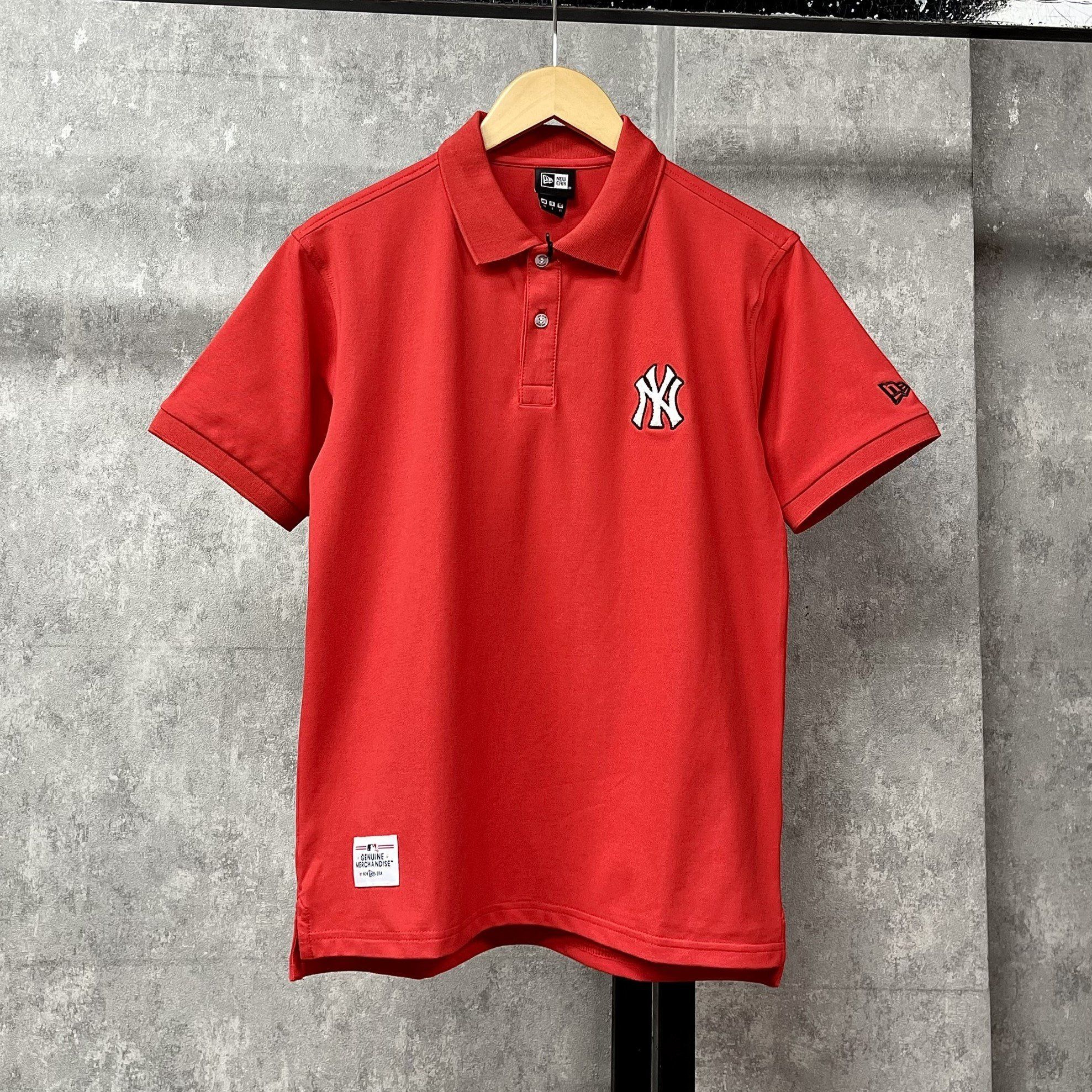  Áo Polo New Era - [Unisex] New York Yankees 3D Logo T-Shirt Red - 16998755 