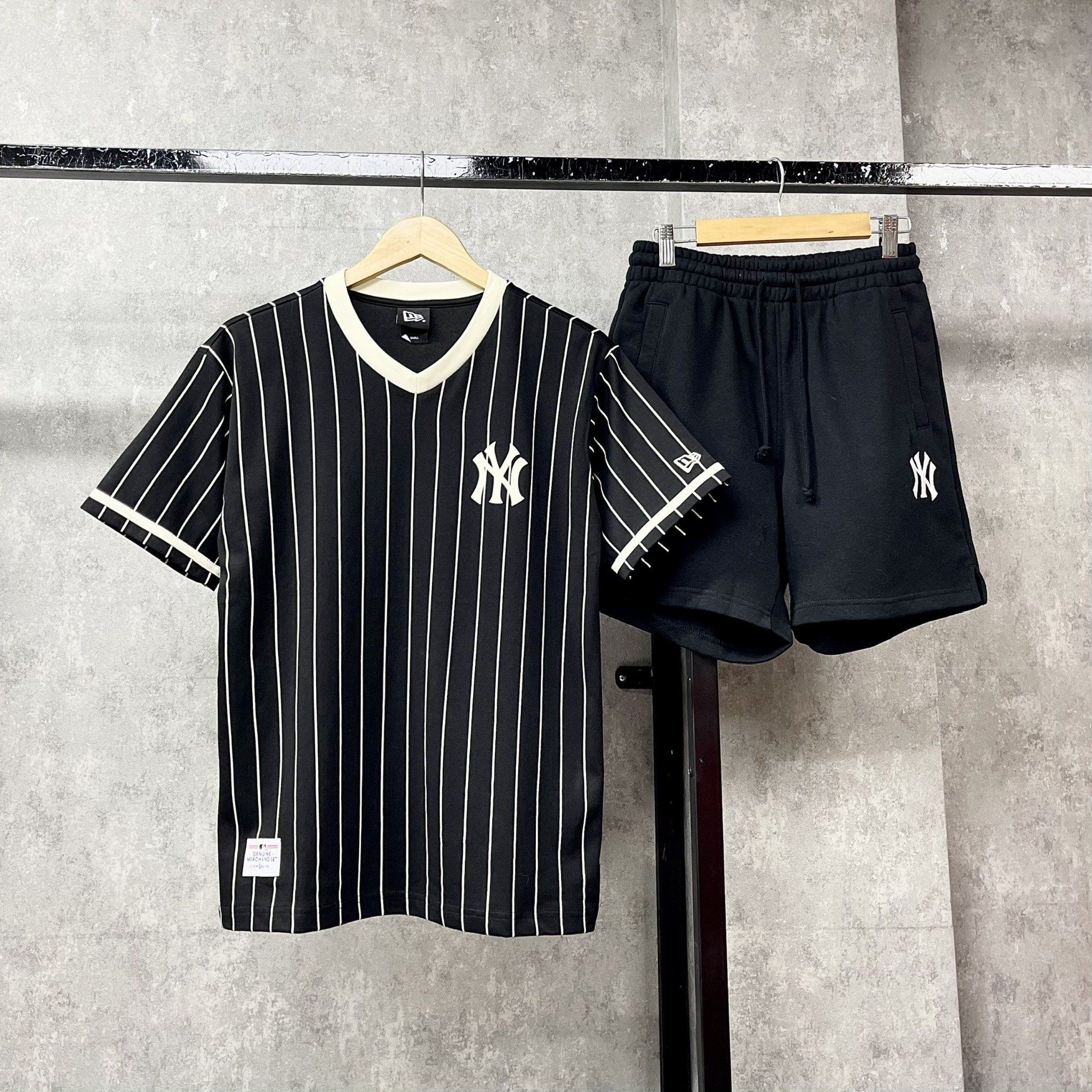  Áo Thun New Era - [Unisex] NY Baseball T-Shirt Black 