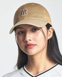 Mũ Nón MLB - Logo Color Block Unstructured Ball Cap New York Yankees Beige - 3ACP3404N-50BGD 