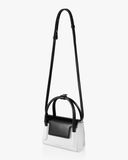  Túi Xách FindKapoor Korea - Marty Bag 18 Crinkled White Black 