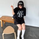  Áo thun ADLV - Acmedelavie Solo Rabbit Alien 