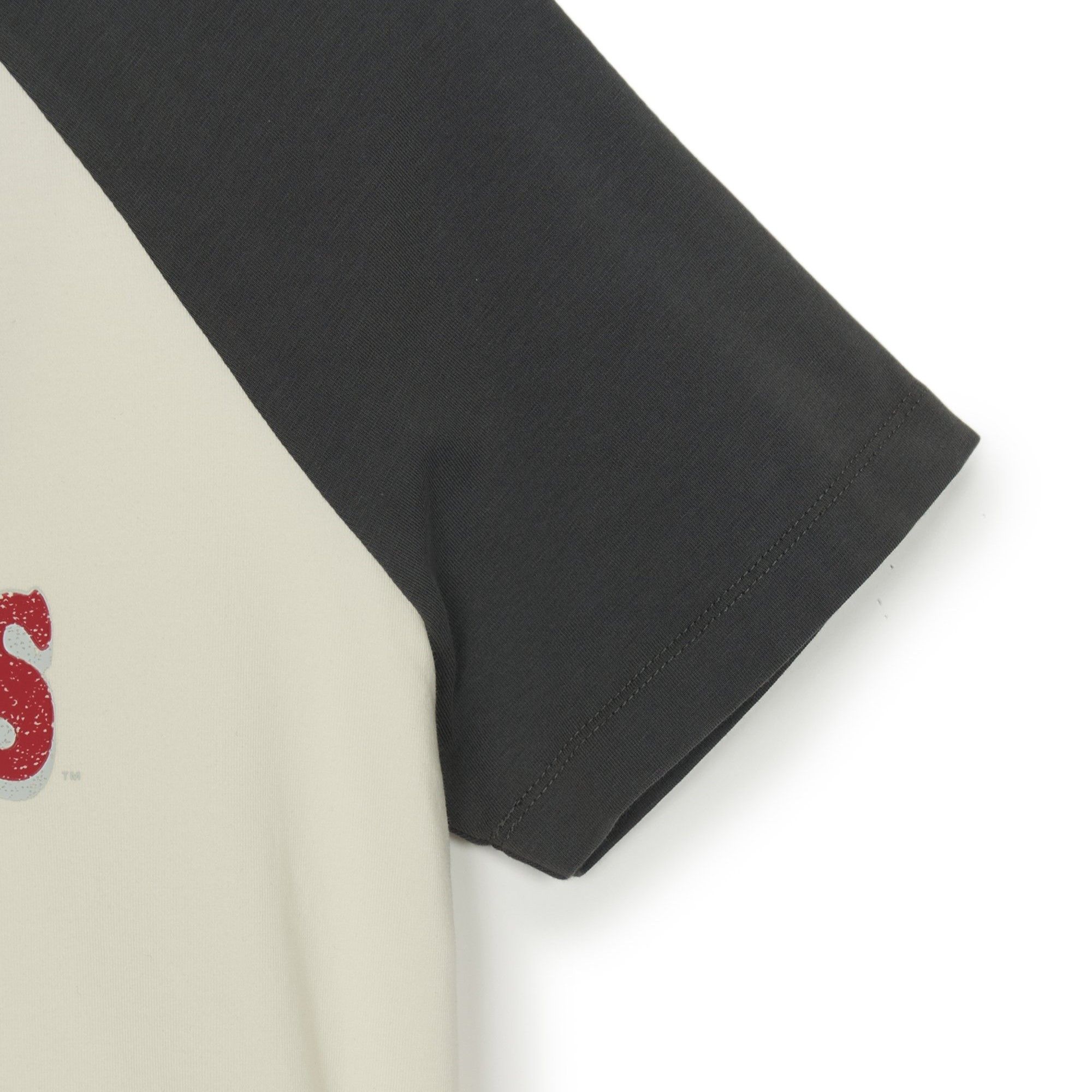  Áo thun MLB [Nữ] Varsity Vintage Washing Raglan Crop T-Shirt NY Yankees - 3FTSV0853-50CRS 