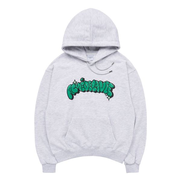  Áo Hoodie Acmé de la vie - ADLV Bubble Logo Grey 