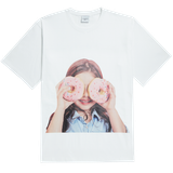  Áo thun - Acmé de la vie - ADLV BABY FACE SHORT SLEEVE T-SHIRT WHITE DONUT 3 