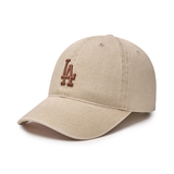  Nón MLB Basic Washed Unstructured Ball Cap LA Dodgers Beige - 3ACPVV14N-07BGL 