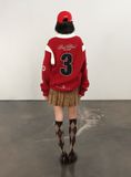  Áo Sweater [Unisex] Badblood - Saint Blood Rugby Shirt Red - w-sweatshirt24-011 