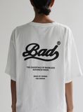  Áo Thun [Unisex] Badblood - Bad T-shirt White - w-tee24-033 