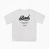  Áo Thun [Unisex] Badblood - Bad T-shirt White - w-tee24-033 