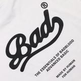  Áo Thun [Unisex] Badblood - Bad T-shirt White - w-tee24-033 