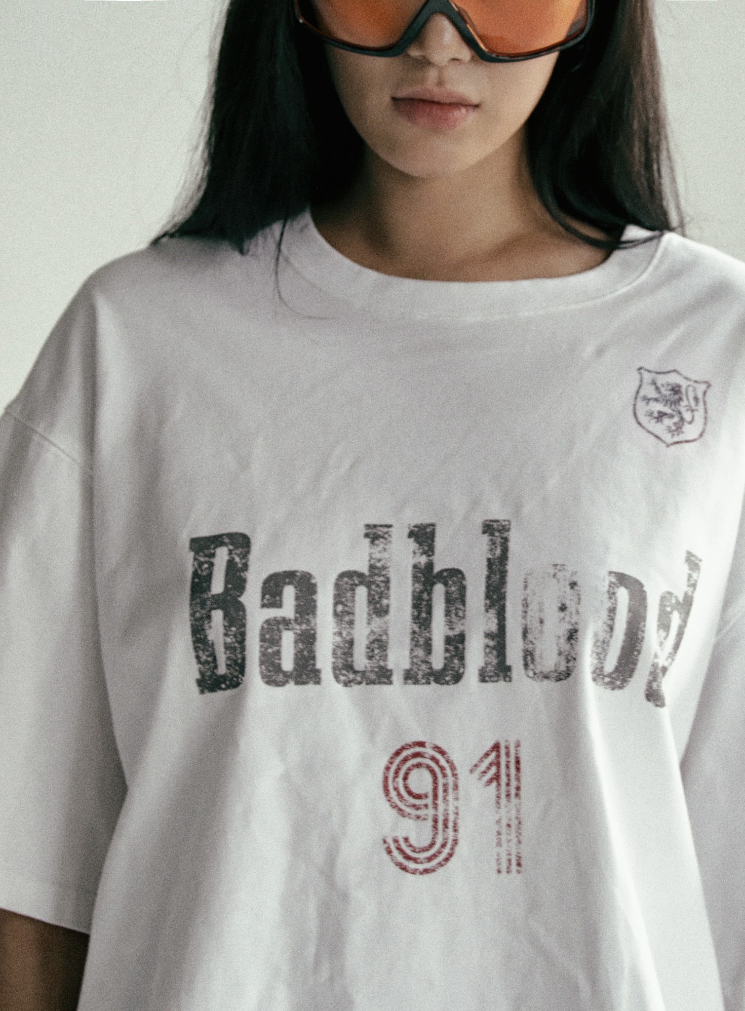 【BADBLOOD】 Sun Faded2 Cut Off Tee - Black Áo Thun Badblood - Sun Faded 2 1/2 T-shirt Black - w-tee24