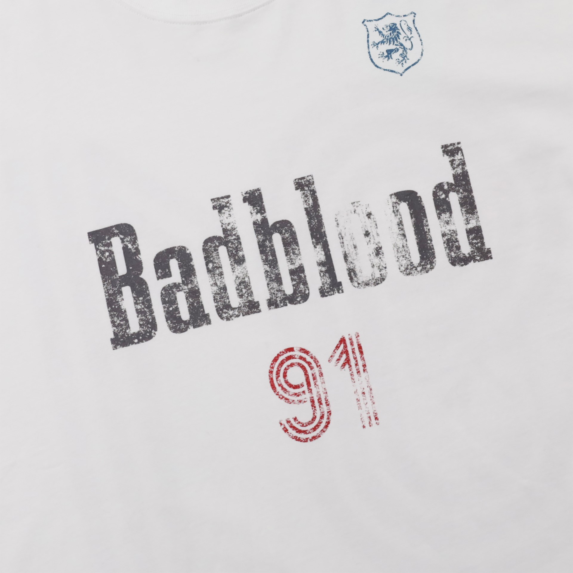 【BADBLOOD】 Sun Faded2 Cut Off Tee - Black Áo Thun Badblood - Sun Faded 2 1/2 T-shirt Black - w-tee24