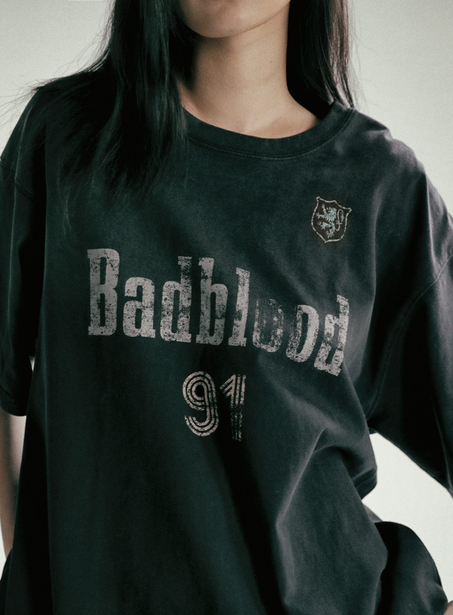 Áo Thun Badblood - Sun Faded 2 1/2 T-shirt Black - w-tee24 Áo Thun Badblood - Sun Faded 2 1/2 T-shirt Black - w-tee24