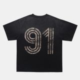  Áo Thun [Unisex] Badblood - Sun Faded 2 1/2 T-shirt Black - w-tee24-112 