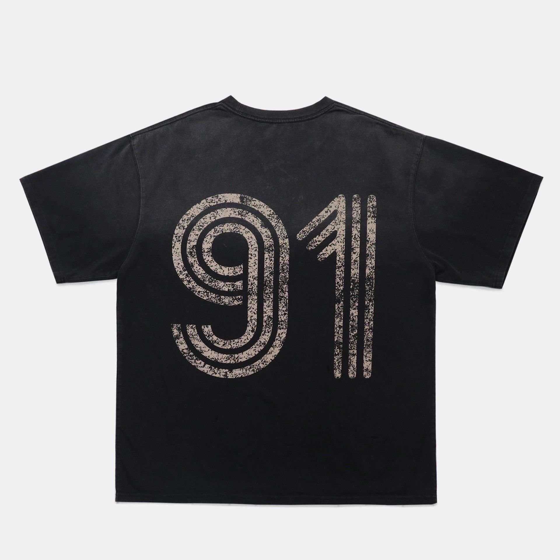 ★BADBLOOD★ Sun Faded2 12 T-Shirt Black Áo Thun Badblood - Sun Faded 2 1/2 T-shirt Black - w-tee24