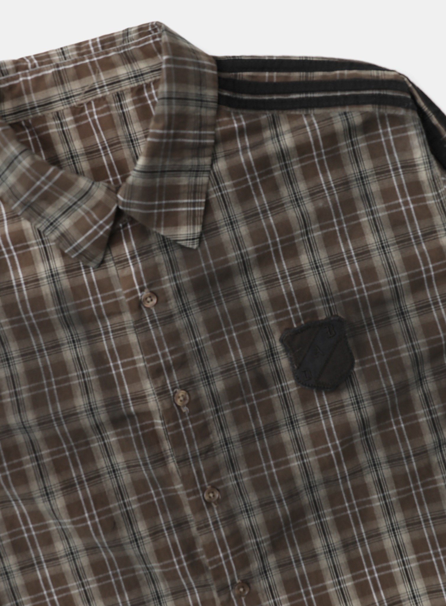 ◆BADBLOOD Vintage Billy Check Shirt Large Fit/2色◆ ◇BADBLOOD Vintage Billy Check Shirt Large Fit/2色