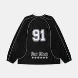  Áo Sweater [Unisex] Jersey Badblood - Royal Classic Soccer T-Shirt Black - w-tee25-027 