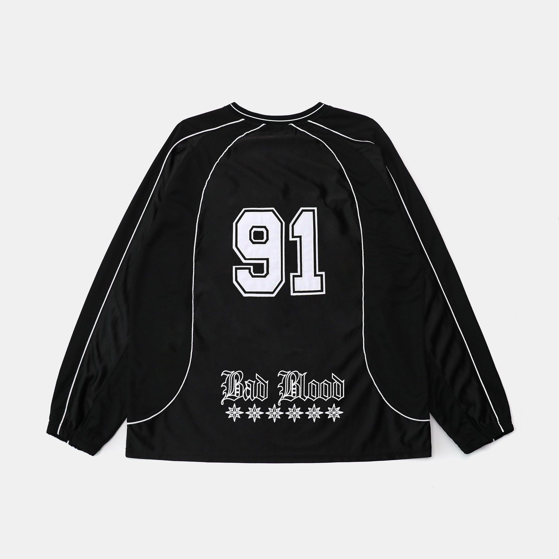  Áo Sweater [Unisex] Jersey Badblood - Royal Classic Soccer T-Shirt Black - w-tee25-027 