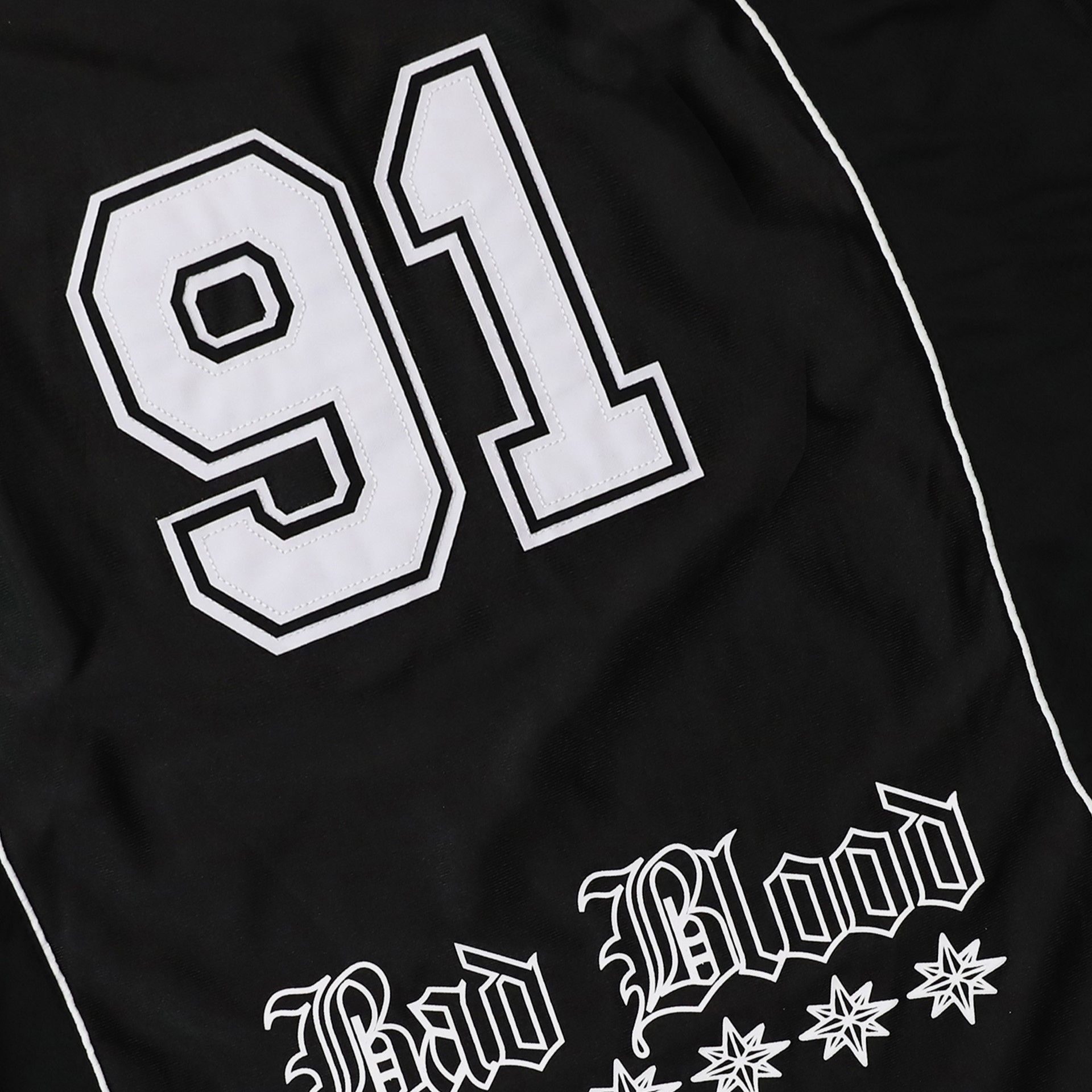  Áo Sweater [Unisex] Jersey Badblood - Royal Classic Soccer T-Shirt Black - w-tee25-027 