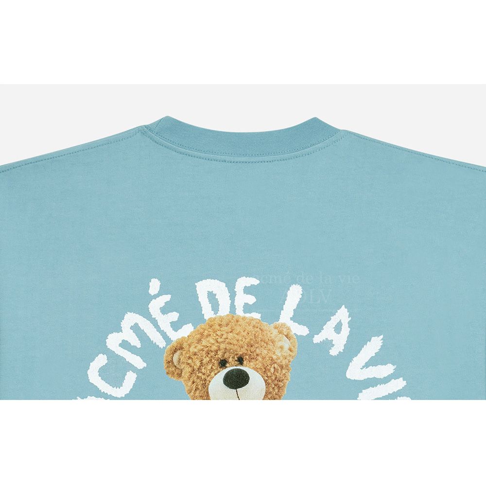  Áo thun - ADLV - Acmé de la vie - TEDDY BEAR (BEAR DOLL) SHORT SLEEVE T-SHIRT SKYBULE 