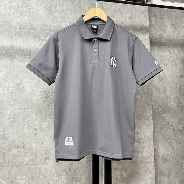  Áo Polo New Era - [Unisex] New York Yankees 3D Logo T-Shirt Grey 