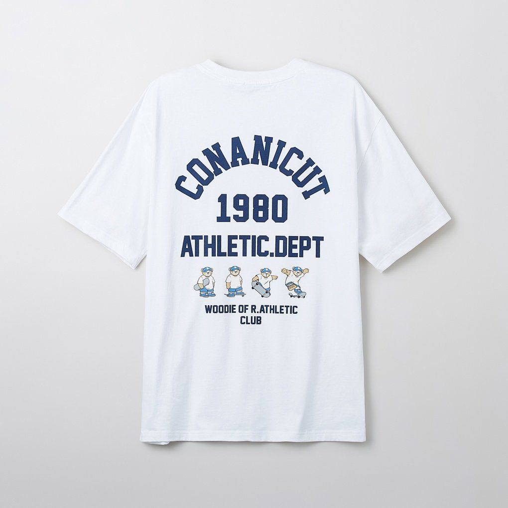  Áo Thun WHOAU [Unisex] - (Woody) CONANICUT Short Sleeve T-shirt - SPRPF24C55 