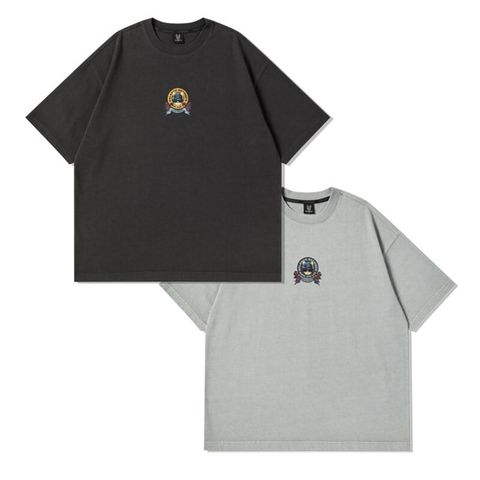 Áo thun Life Work - Vintage Rose Hipdog Pigdying Overfit Short Sleeve T-Shirt - LW252TS413
