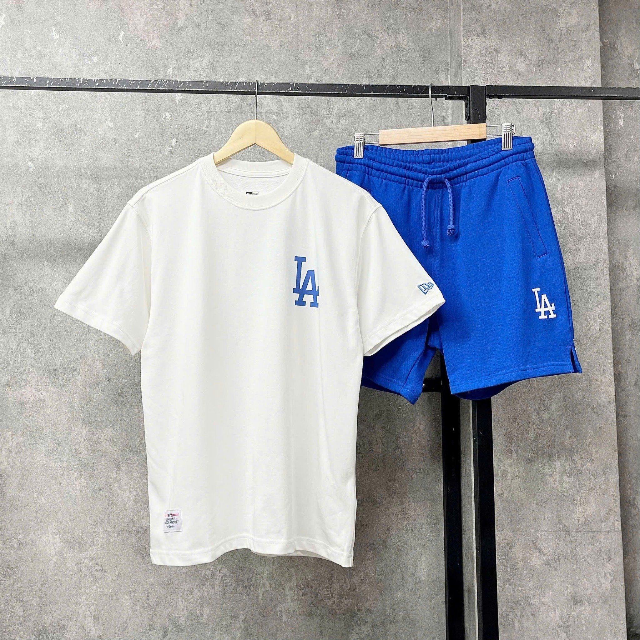 Áo Thun New Era - [Unisex] LA Dodgers Paisley T-Shirt White - 13544565 