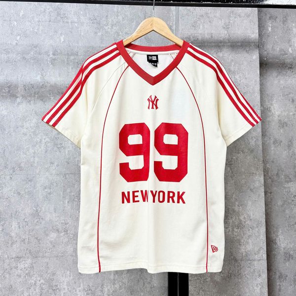 Áo Thun New Era - [Unisex] New York Yankees 99 T-Shirt Beige - 12359877