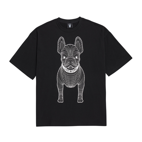 Áo thun Life Work - Life Work Big Logo Basic Black
