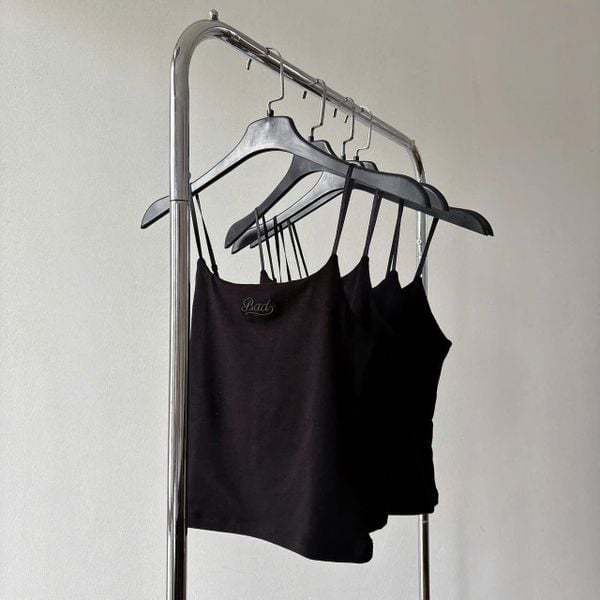 Áo hai Dây Badblood [Nữ] - Beyond Soft Cami Black - w-tnk24-068