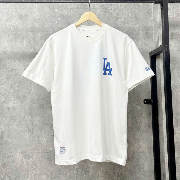 Áo Thun New Era - [Unisex] LA Dodgers Paisley T-Shirt White - 14179142