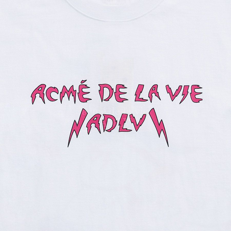  Áo thun ADLV x SIMPSONS - Skateboard Bart White Tee 