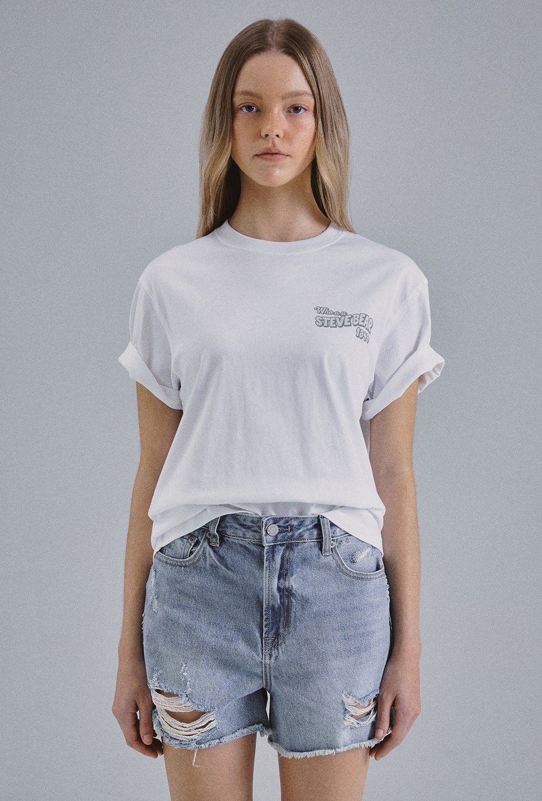  Áo Thun WHOAU [Unisex] - Hand-Drawn Steve T-shirt - WHRPF3793U 