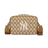  Túi - MLB Korea - MONOGRAM JACQUARD CROSS BAG NEW YORK YANKEES - 32BGDC111-50B 