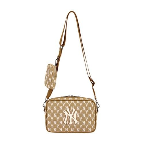  Túi - MLB Korea - MONOGRAM JACQUARD CROSS BAG NEW YORK YANKEES - 32BGDC111-50B 