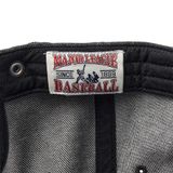  Nón MLB Korea - Denim New Structured Ball Cap Cleveland Guardians - 3ACPD015N-45CGS 