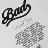 Áo Thun [Unisex] Badblood - Bad World Tour T-Shirt White - w-tee24-031 