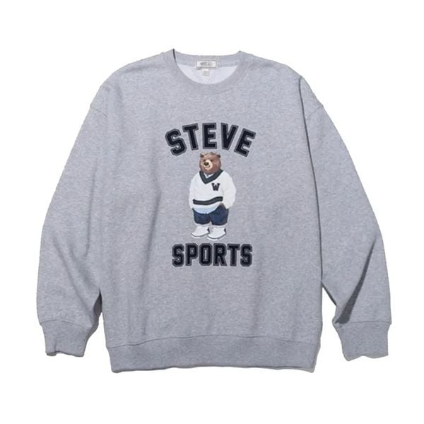 【WHO.A.U】Steve line Sweatshirt Steve Sweatshirt - 후아유닷컴
